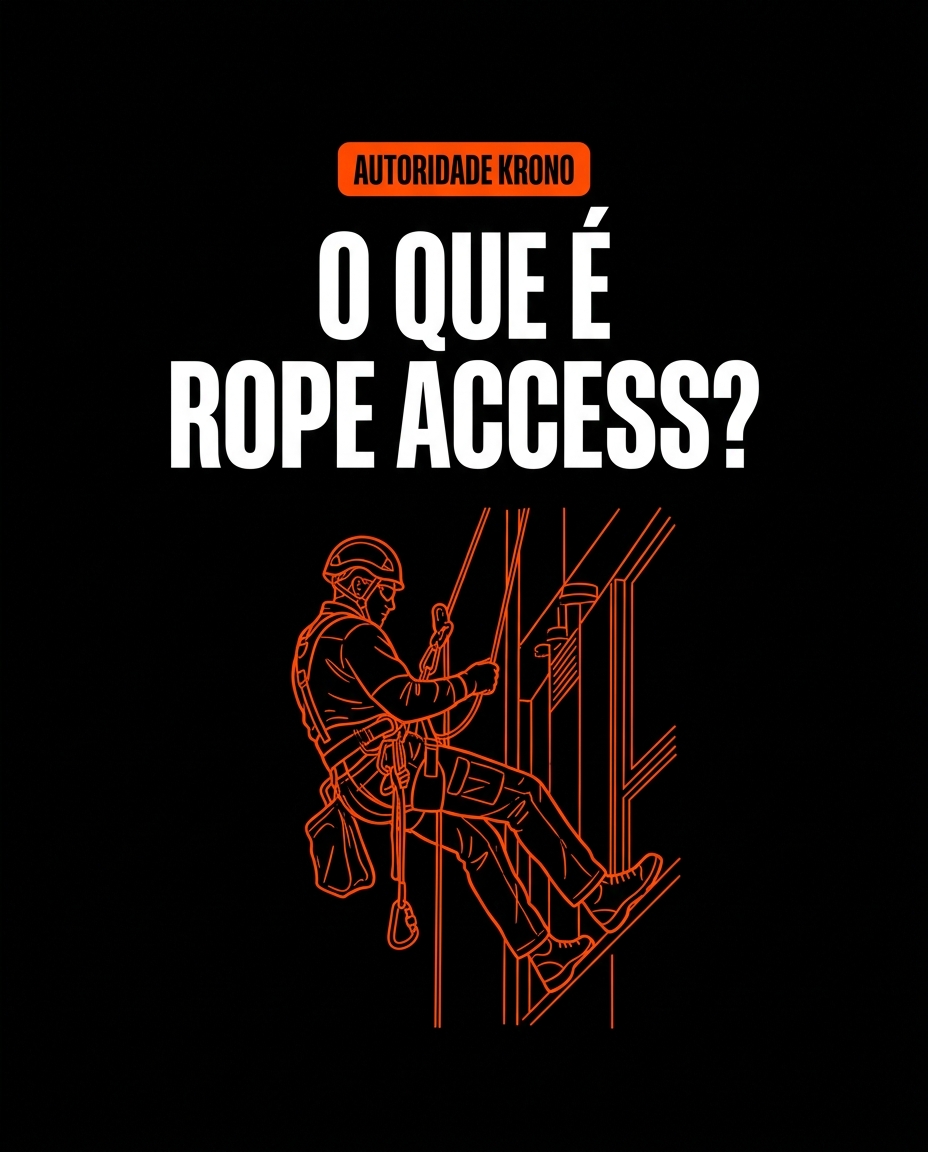 Arte de post KRONO — O que é Rope Access?